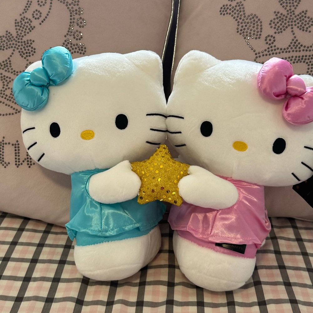 Hello Kitty Gemini Zodiac plush, 11 inches